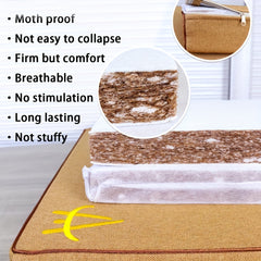 Embroidered Yoga Meditation Cushion Pillow Set