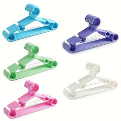Delicate Kids Clothes Hangers Set Of 4 Sleek Lightweight Portable