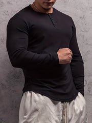 Men's Active Mid Stretch Long Sleeve Shirt