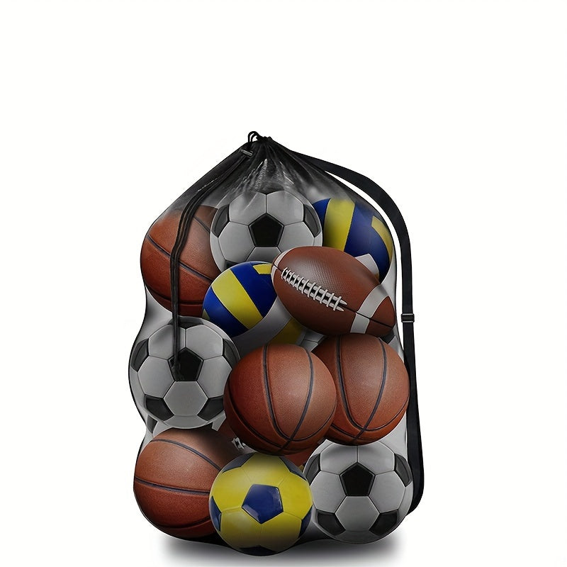 Large Capacity Football Storage Bag with Pockets