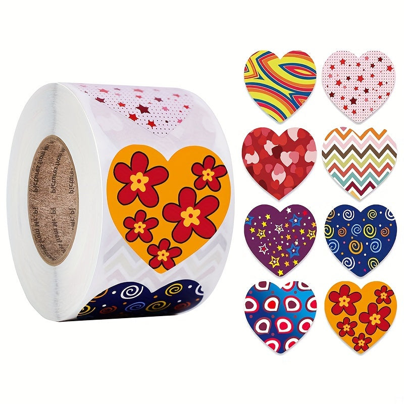 500pcs Love Sticker Sealing Sticker Gift Decoration Label