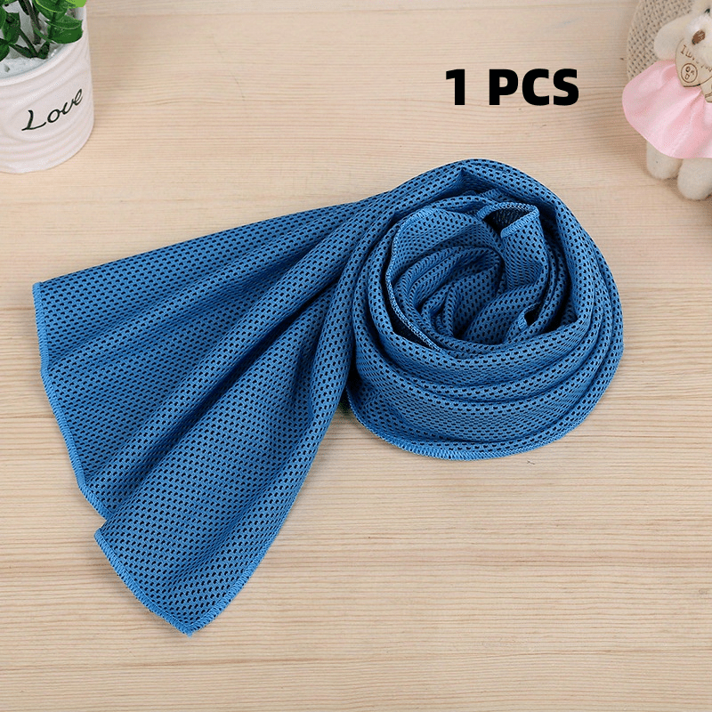 Stay Cool Anywhere 35x12 Microfiber Cooling Towel Neck Gym Camping