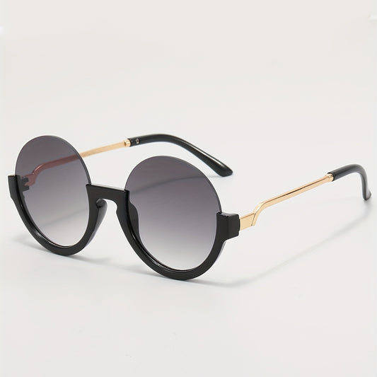 Kids Half Frame Metal Sunglasses