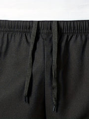 Men's Comfy Breathable Shorts Elastic Waist Drawstring Shorts