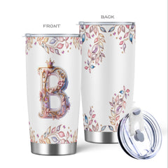 Baroque Style 20oz Stainless Steel Cold Coffee Travel Cup