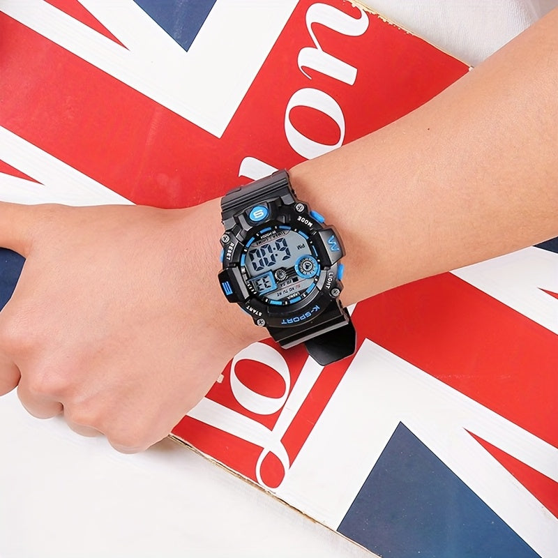 Boys' Sports Running Watch with Timer and Alarm