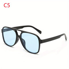 Hip hop Aviator Sunglasses Vintage Sunshade Glasses UV Protection