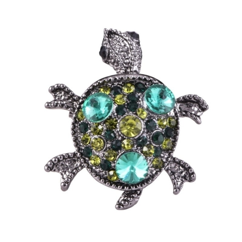 Vintage Fairytale Animal Flower Brooch