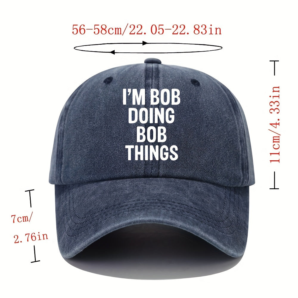 Bob Doing Bob Things Baseball Cap