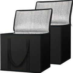 Reusable Insulated Grocery Bags Heavy Duty with Ice Packs