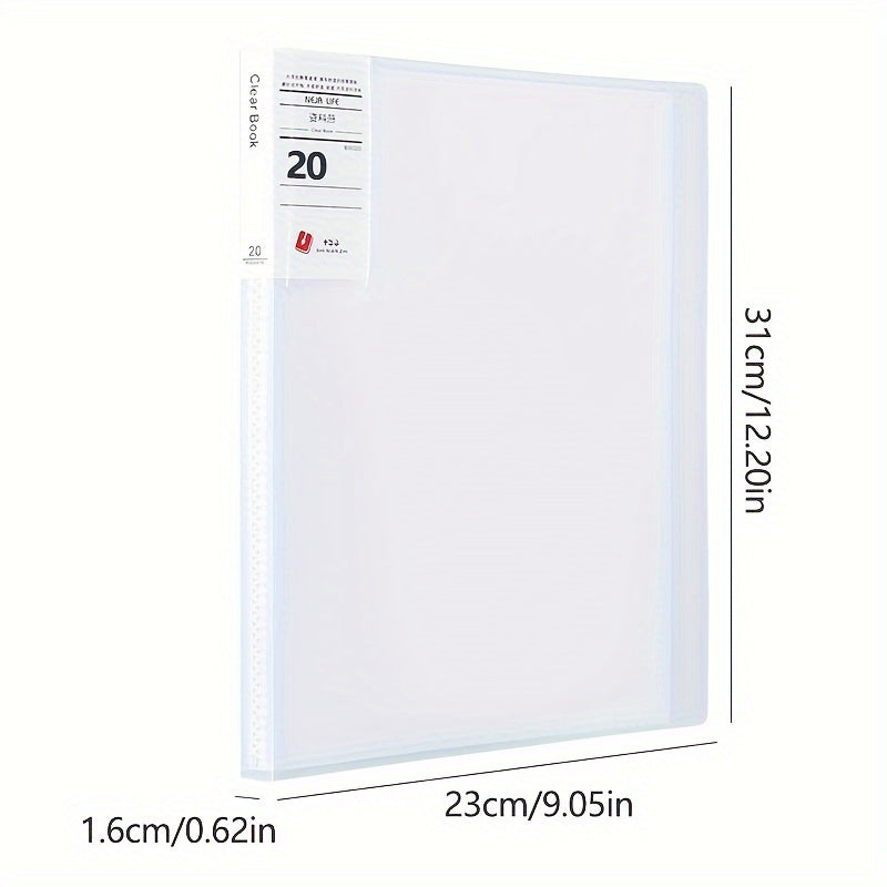 30pcs File Manager Document Organizer Exam Paper Storage Folder