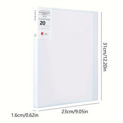 30pcs File Manager Document Organizer Exam Paper Storage Folder