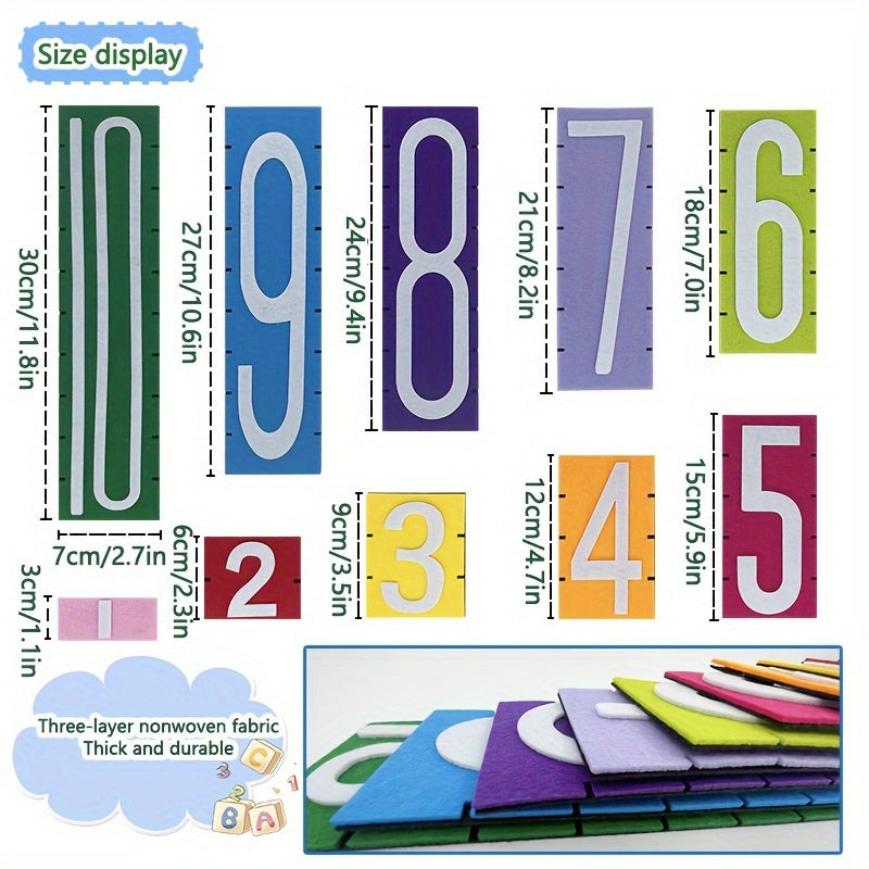 Colorful Number Blocks Toy for Kids Enhances Math Skills