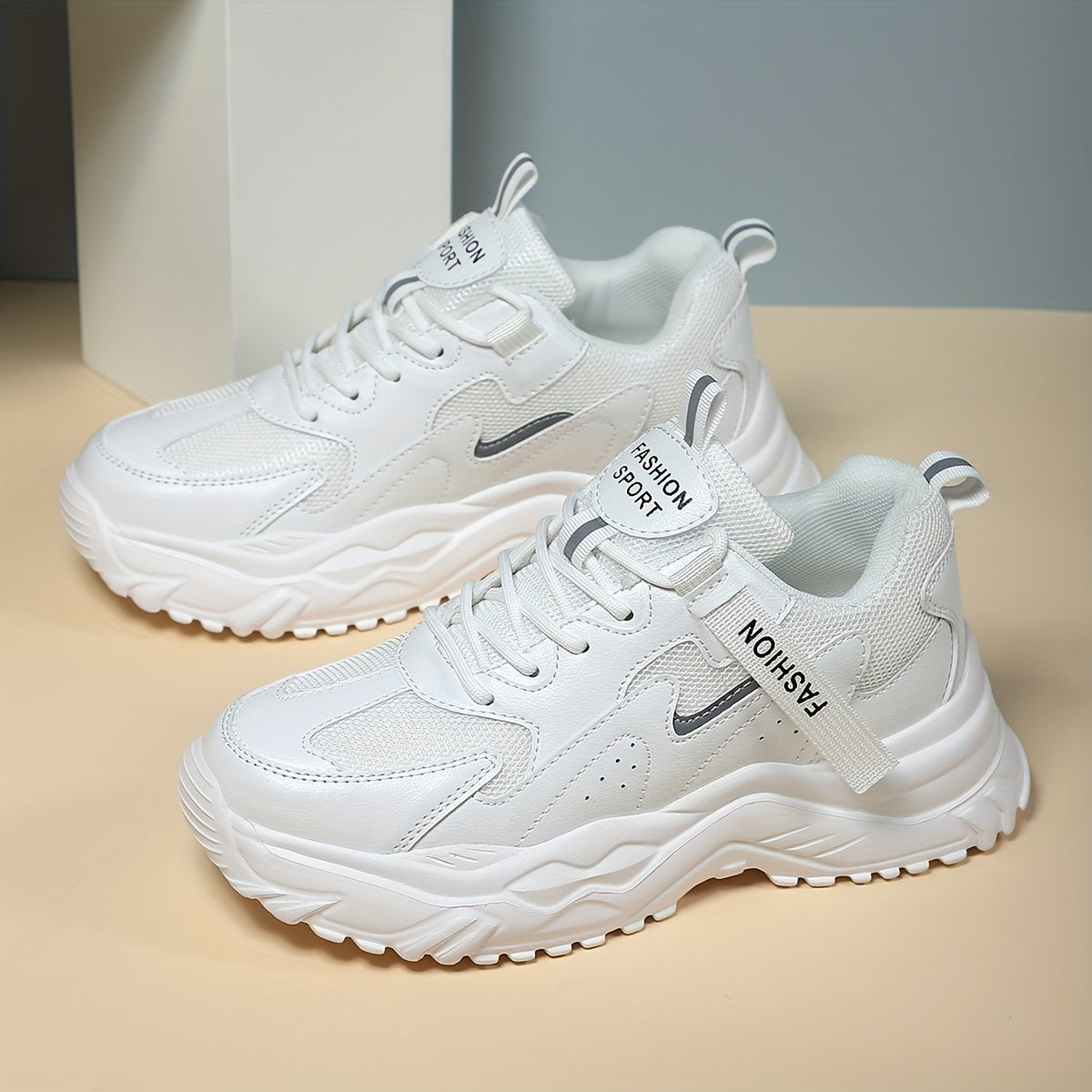 Women's Heighten Chunky Sneakers Non Slip Running Shoes