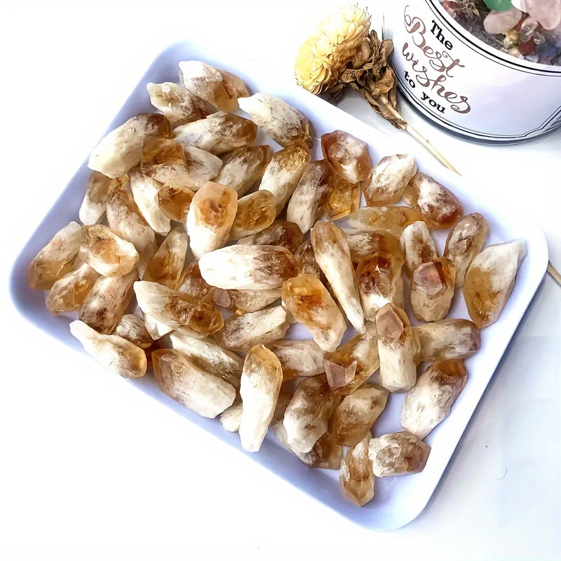 Natural Topaz Raw Stone Crystal Rough Point Bulk Reiki Mineral Specimen