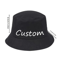 Reversible Fisherman's Bucket Hat with Personalized Embroidery