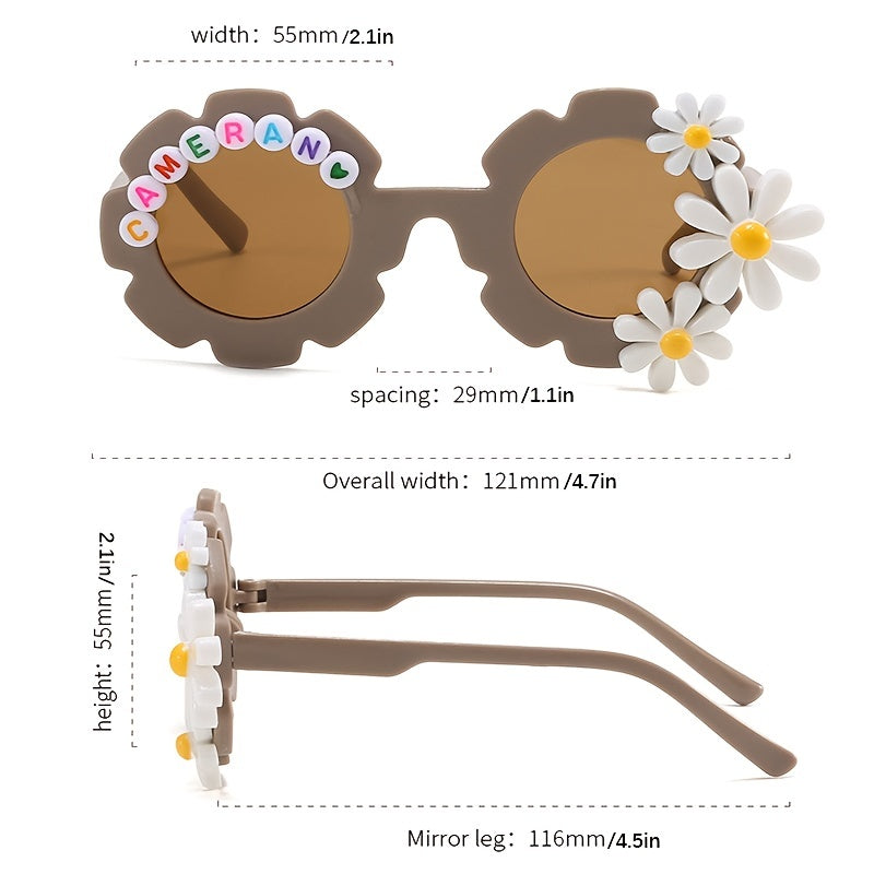 Daisy Sunglasses for Toddler Kids Beach Birthday Party