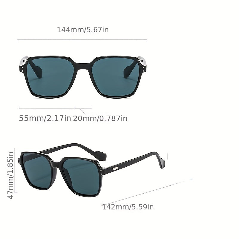 Men's Street Style Sunglasses Decorative Sunshade Glasses