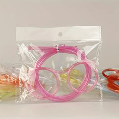 Funny Glasses Straws for Birthday Parties
