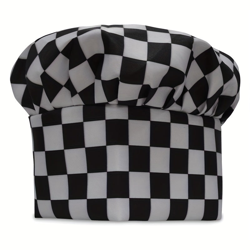 Adult Chef Hat Adjustable Kitchen Cooking Cap