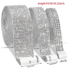 Self Adhesive Crystal Rhinestone Sticker DIY Rhinestones Arts Crafts