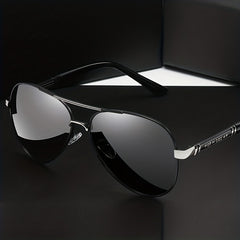 Men's Polarized Driving Sunglasses UV Protection Large Frame