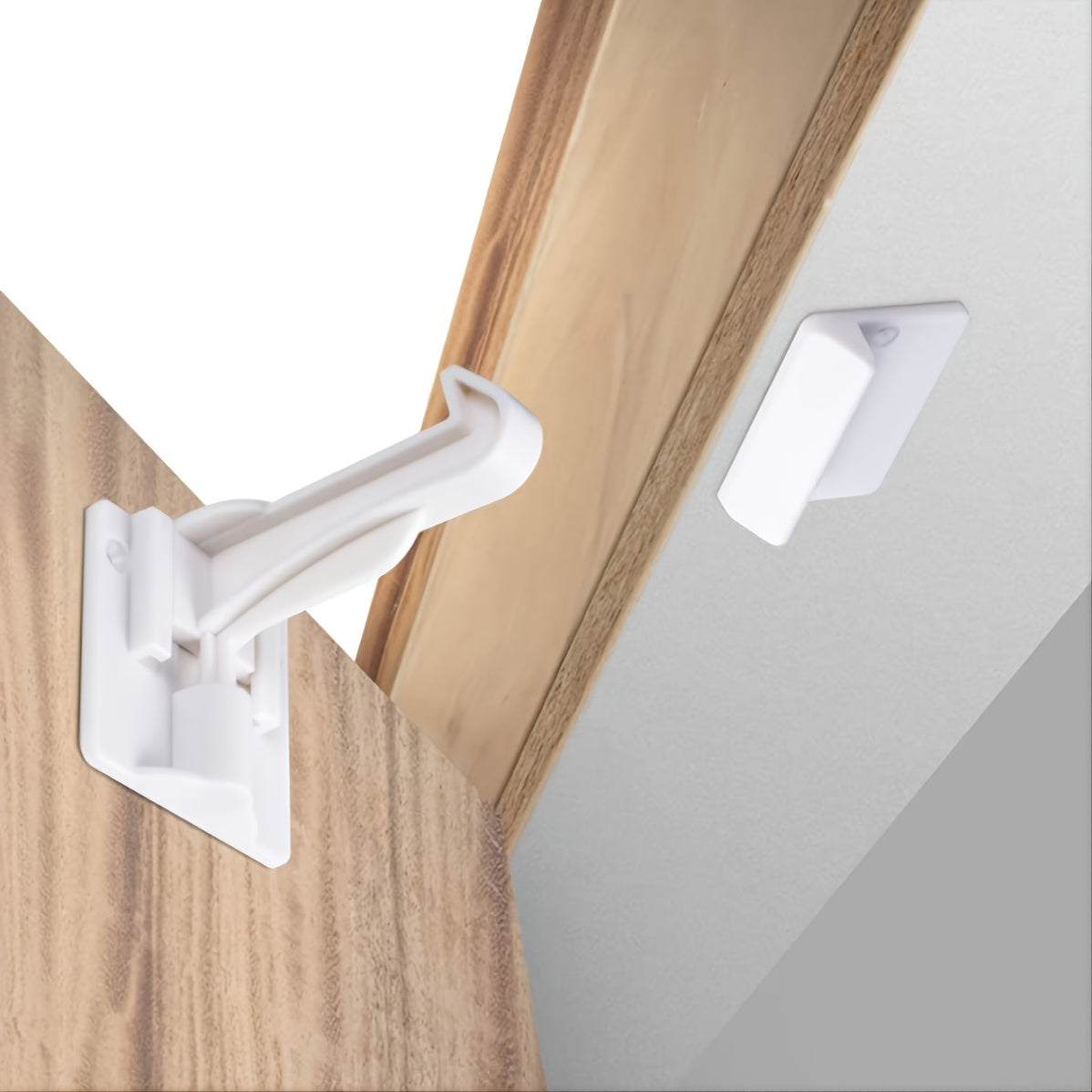Hidden Child Safety Spring Lock Full Latch Cabinet Lock