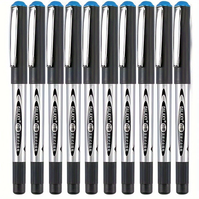 Shuttle Art Roller Ball Pens 10 Pack 0.5mm Fine Point