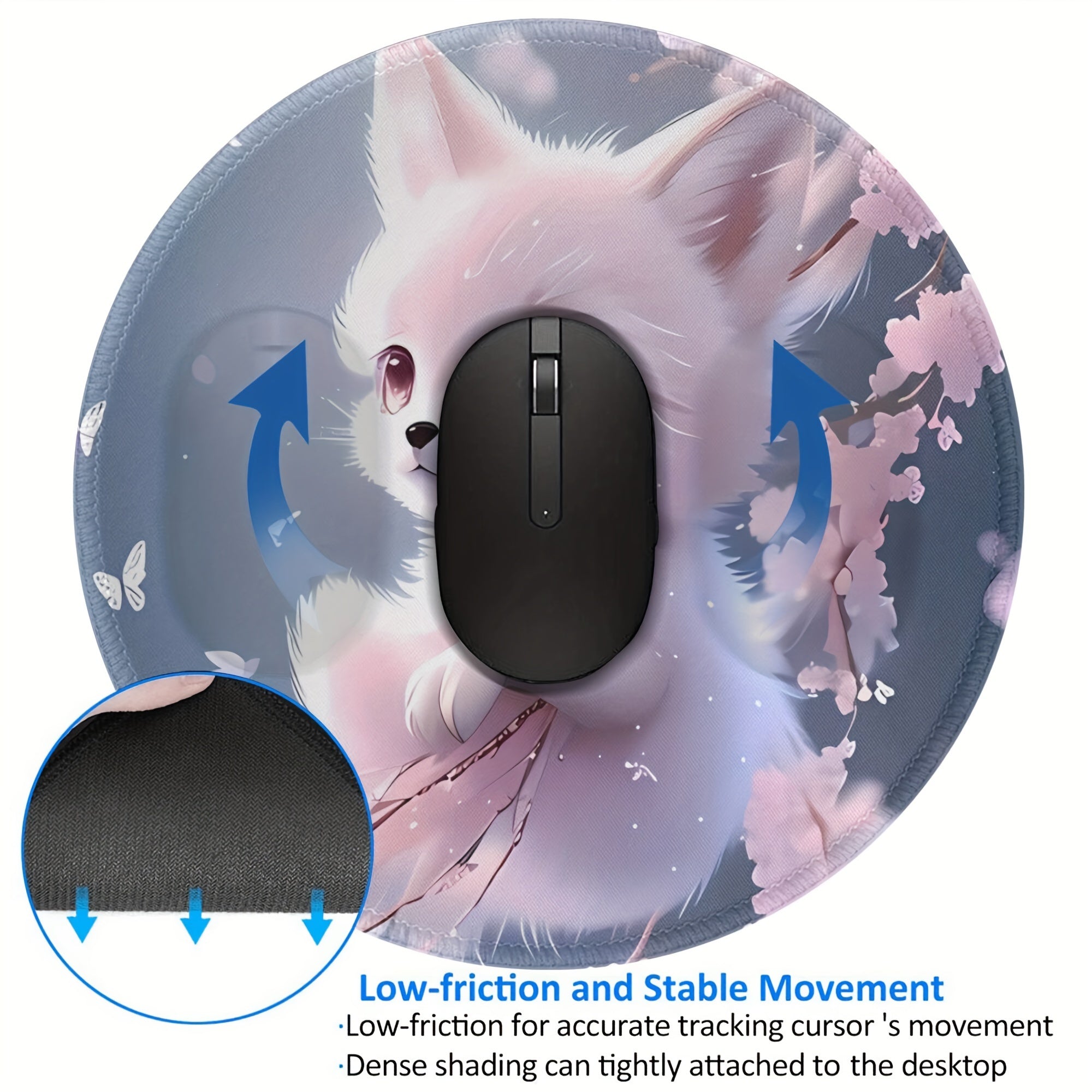 Round Mouse Pad Creative Mousepad Computer Mouse Pad