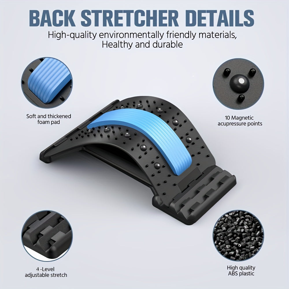 Back Stretcher Lumbar Board Massager for Herniated Disc