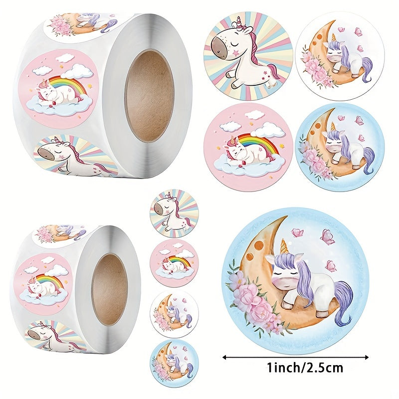 500pcs Student Reward Incentive Self-adhesive Stickers Label Office Decor