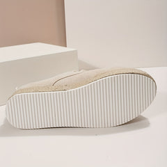 Women's Platform Lace Up Espadrille Shoes Lightweight & Comfortable