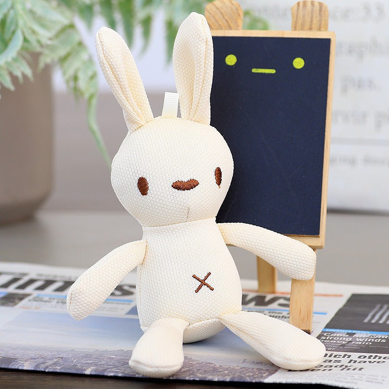 5pcs Soft Rabbit Plush Toys Stuffed Animal Pendant Halloween