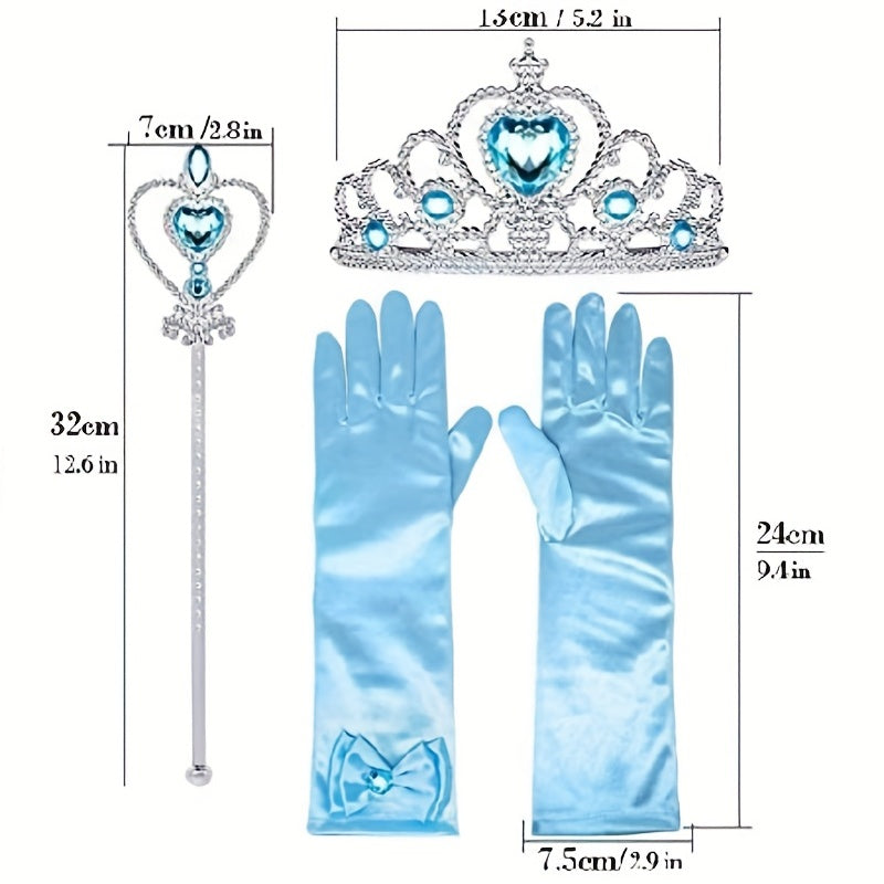 8pcs Princess Dress Up Accessories for Girls