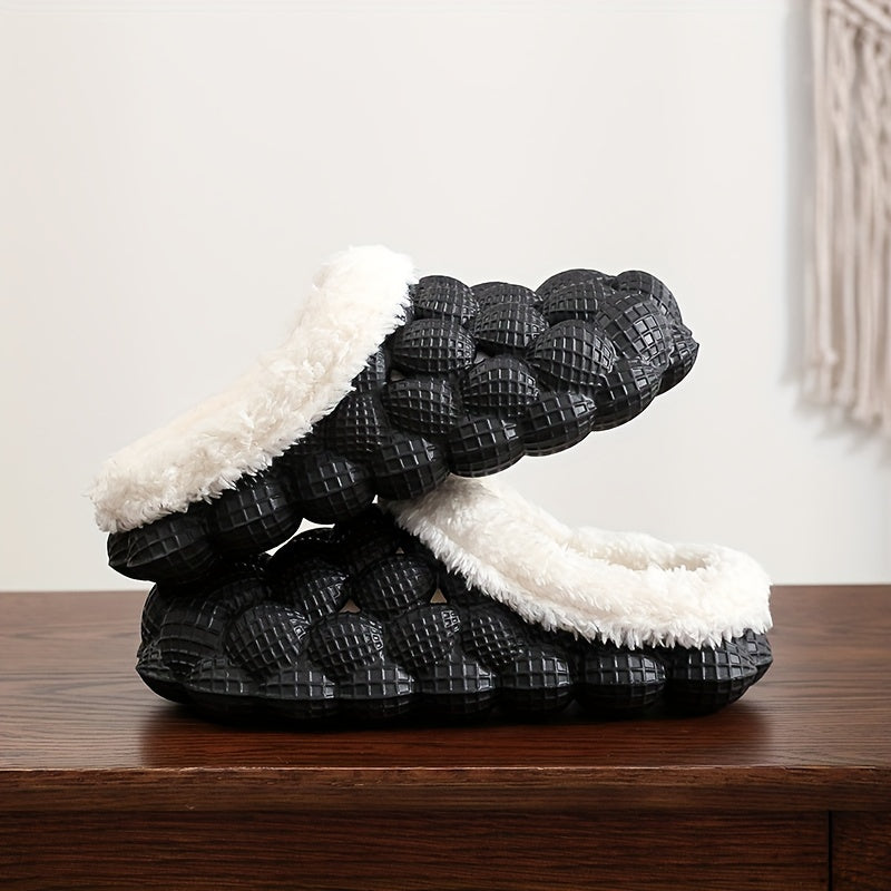 Women's Winter Fleece Anti Slip Slippers Warm Soft Comfortable Outdoor