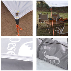 Waterproof Sunshade Canopy Cooling Shed Cloth for Camping