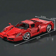 4301 Particles Sports Car Building Blocks Set