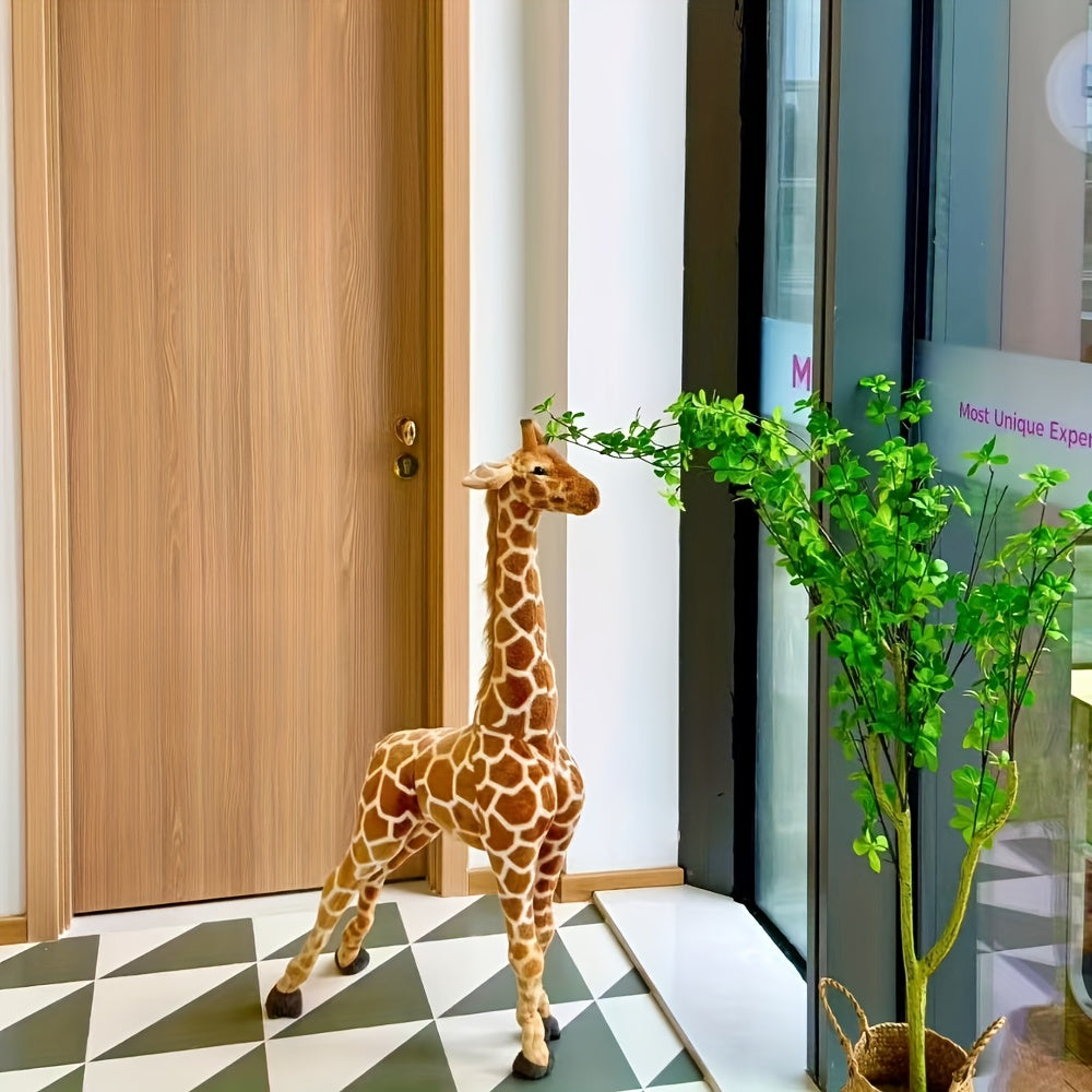 Creative Giraffe Plush Toy Soft Polyester Stuffed Animal
