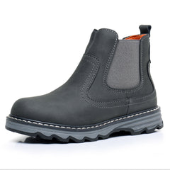 Boy's Side Zipper Ankle Boots Comfy Non Slip Casual Shoes