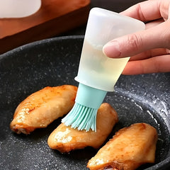 Portable Silicone Bottle Brush for Outdoor BBQ