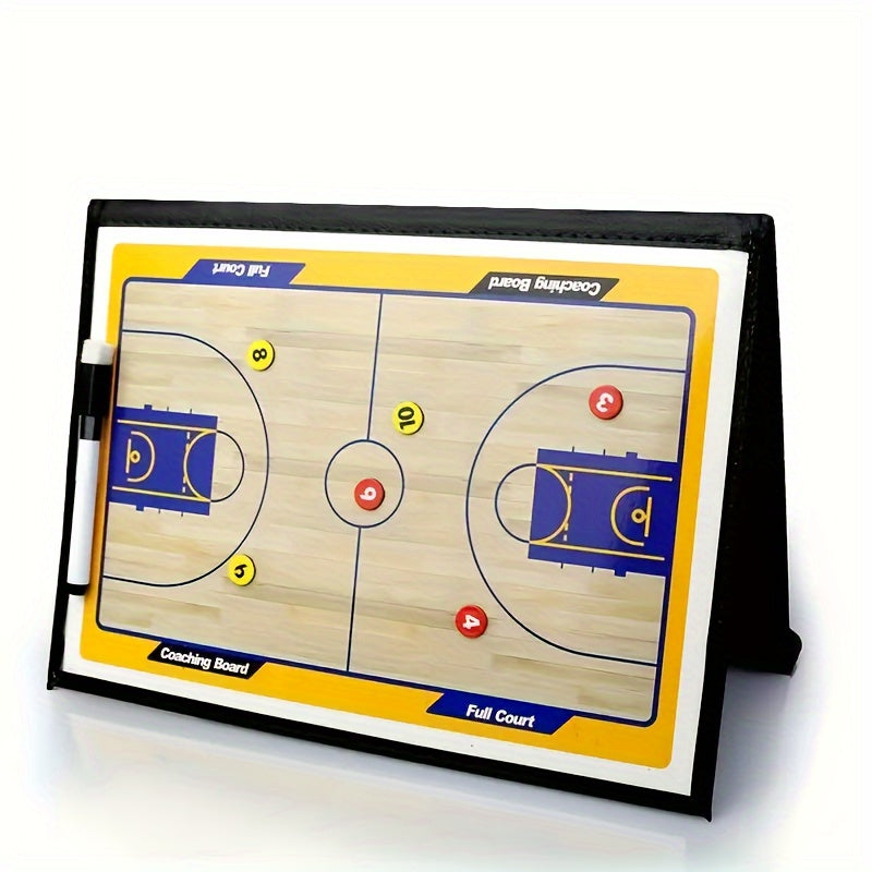 Basketball Coaching Board Double-sided Magnetic Clipboard Kit