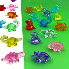 Acrylic Dinosaur Toys DIY Crafts Assorted Colors Styles Classroom Rewards