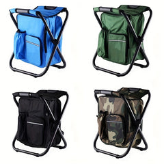 Lightweight Folding Backpack Stool for Camping