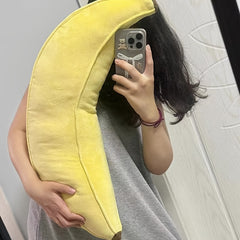 62in Banana Throw Pillow Doll Soft Bag