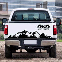 High Mountain Decal for 4x4 SUVs - Stand Out with Style!