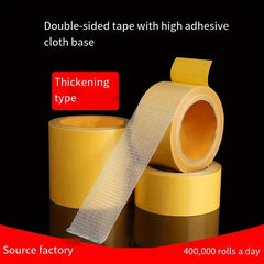 Transparent Mesh Double sided Cloth Tape High Viscosity Fixed Carpet Glue