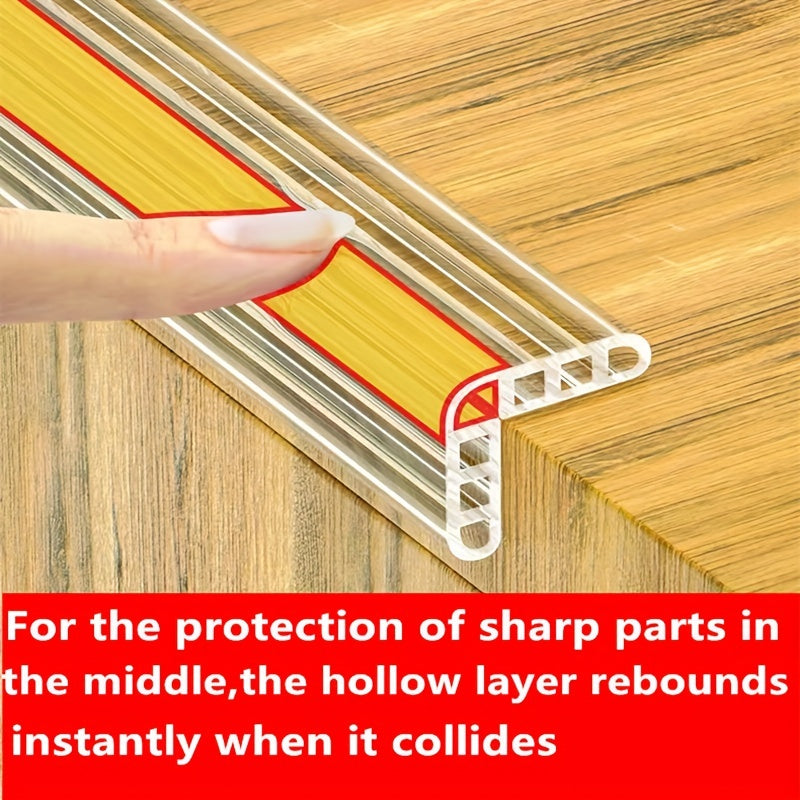 Clear Silicone Edge Protector Strip with Strong Adhesive &ndash; 201 Edge Protectors