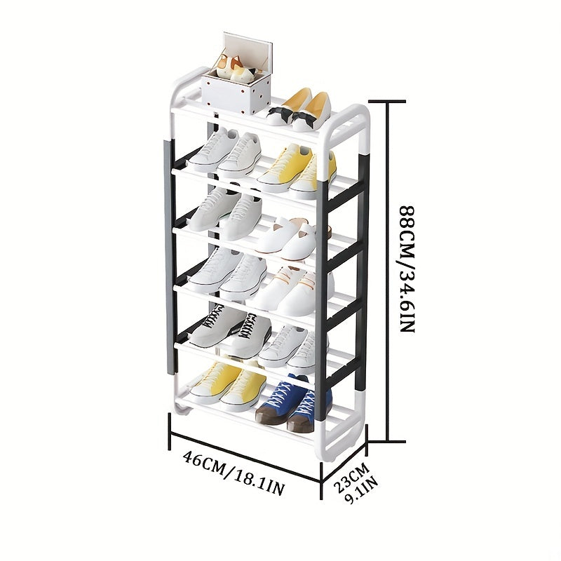 1pc Multipurpose Shoes Storage Rack 3 4 5 6 Layer Shoe Shelf