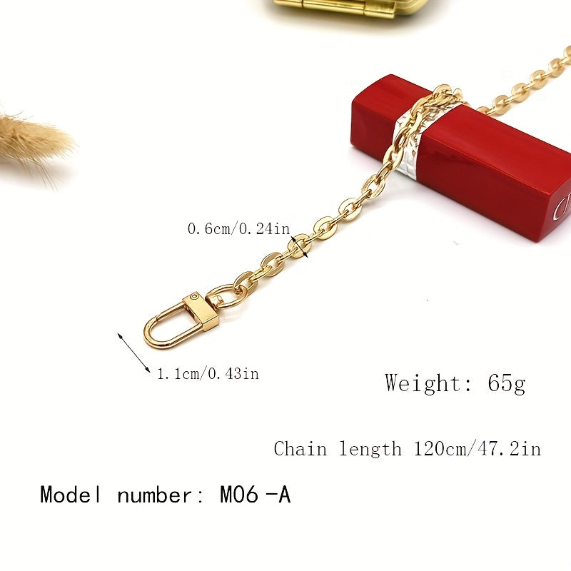 Crossbody Bag Chain Strap Metal Bag Strap Detachable Travel Accessories