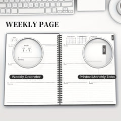 Planner Weekly Monthly Calendar